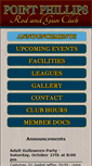 Mobile Screenshot of pointphillipsrodandgunclub.org