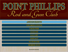 Tablet Screenshot of pointphillipsrodandgunclub.org